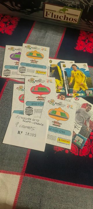 Fichas Adrenalyn Eurocopa Polonia 2012