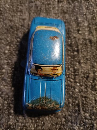 Coche de juguete antiguo Technofix