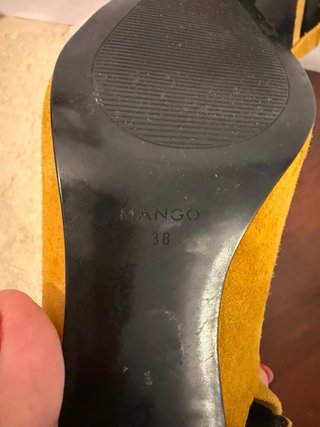 Zapatos Mango Amarillos