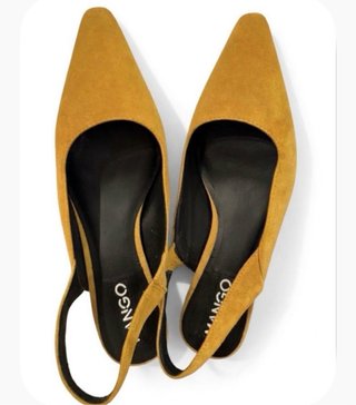 Zapatos Mango Amarillos