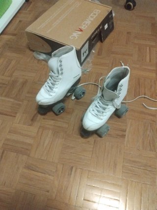 Patines BOOMERANG blancos
