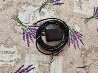 Antena GPS activa para coche conector SMA