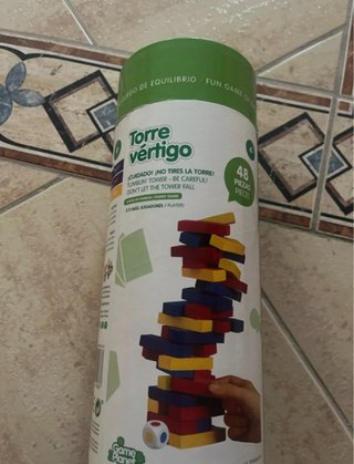 Juego de Equilibrio Torre Vértigo