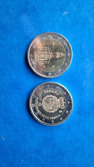 2 Monedas Conmemorativas España SC