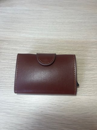 Cartera Tarjetero Automático Marrón - Nueva