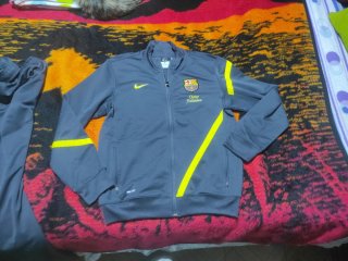 Chándal FC Barcelona Nike Gris y Amarillo