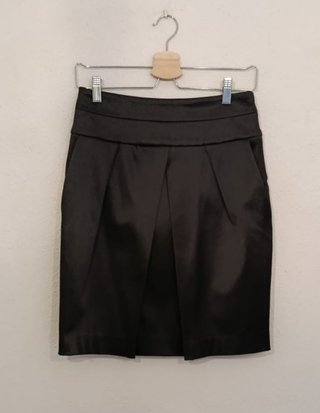 Falda Zara Negra Talla S Evento