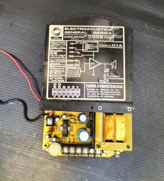 Amplificador EGI 3502