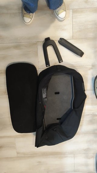 Funda capazo Bugaboo Fox Negro Con base