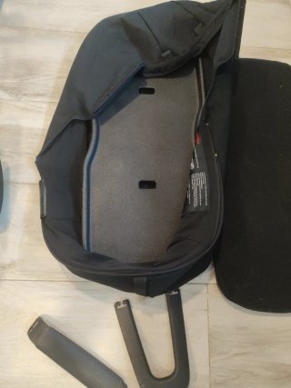 Funda capazo Bugaboo Fox Negro Con base