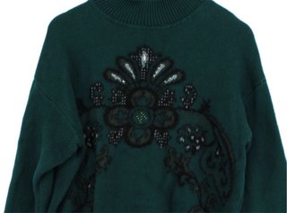 Jersey Desigual Verde Talla L