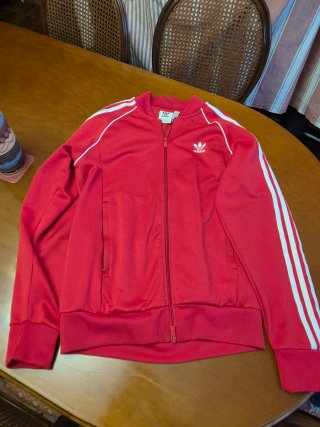 Chaqueta deportiva Adidas Talla M Roja