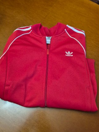 Chaqueta deportiva Adidas Talla M Roja