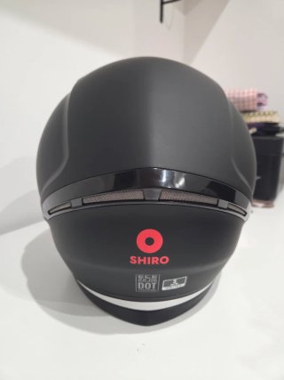 Casco de moto SHIRO negro
