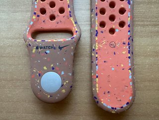 Apple Watch X Nike 42mm. Alpenglow Pink Sport Band