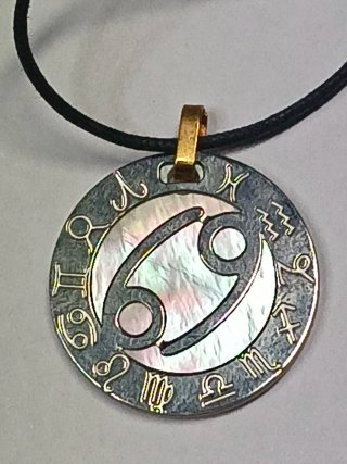 Colgante del Zodiaco Cáncer