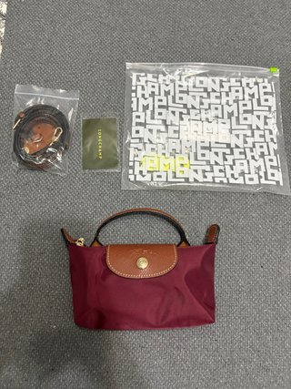 Bolso Longchamp Mini Burdeos
