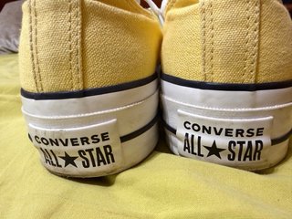 Sapatilhas All Star Converse Amarelas