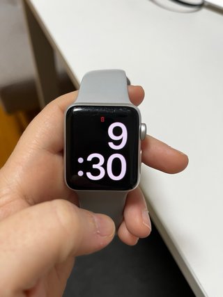 Apple Watch Series 3 38mm Plata - 76% batería