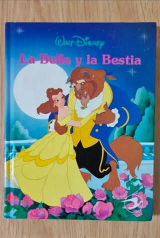 Clásico cuento Disney.La bella y la bestia.GAVIOTA