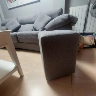Sofá Chaise Longue Gris