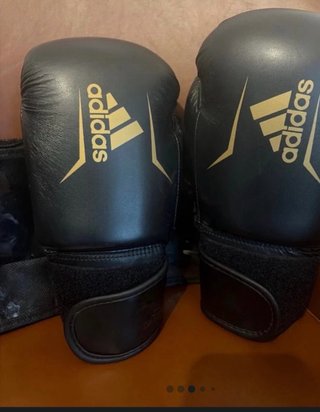 Guantes de Boxeo Adidas Speed 50 Negros 6oz
