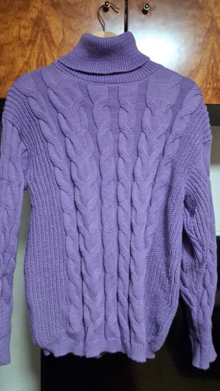 Jersey de punto con cuello alto