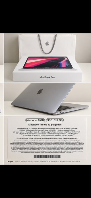 MacBook Pro 13 M1 8GB RAM 512GB SSD