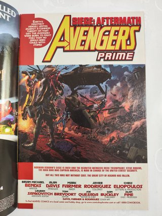 Avengers Prime 1 – Siege: Aftermath – Alan Davis