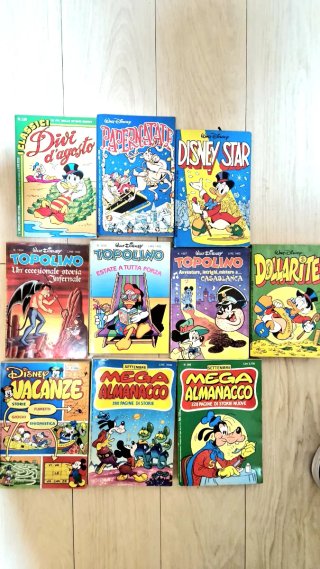 26 Fumetti Topolino Vintage – Edizioni storiche
