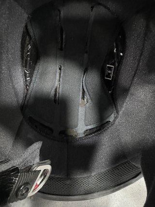 Casco Shoei Plata con Diseño Talla S