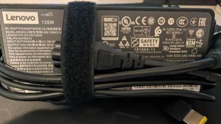 Cargador original Lenovo 135W Slim Tip 20V 6.75A