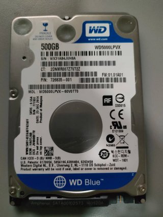Disco Duro WD 500GB