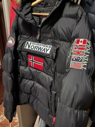 Chaquetón Geographical Norway Azul Marino.