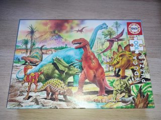 Puzzle Educa Dinosaurios 100 Piezas
