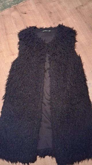 Chaleco pelo negro