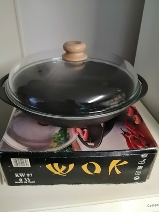 Pentola Wok ILLA Ghisa Diam. 33 cm