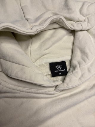 Sudadera BLACK BANANAS Blanco STREETWEAR Y2K RETRO