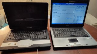 Lote 2 portátiles Packard Bell y ASUS para piezas