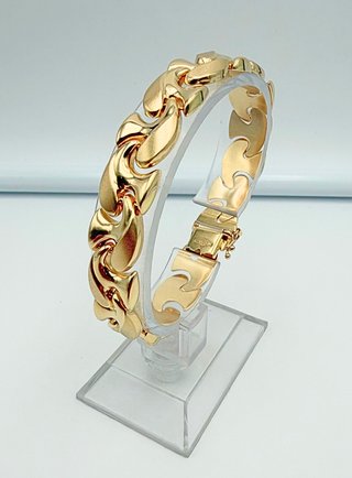 Pulsera Oro 18k Eslabones 20.64 gr