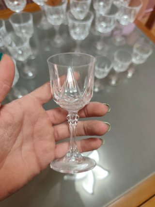 Set de 20 Copas de Cristal