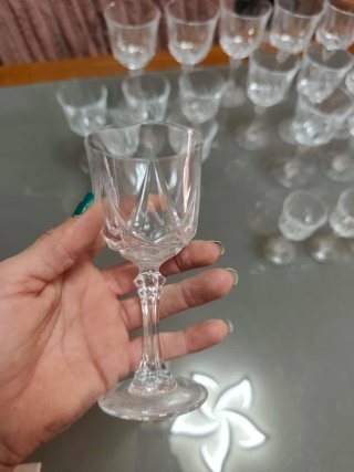 Set de 20 Copas de Cristal