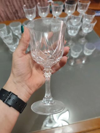 Set de 20 Copas de Cristal