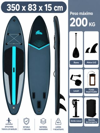 Tabla Paddle Surf 200KG+ Neuva Sin Estrenar
