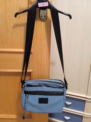 Bolso bandolera mujer azul