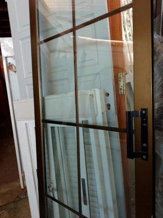 Puerta Balconera Bronce 140x230,180,230