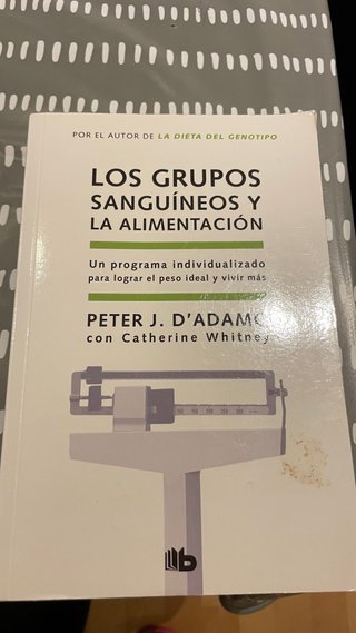Los grupos sanguíneos y la alimentación