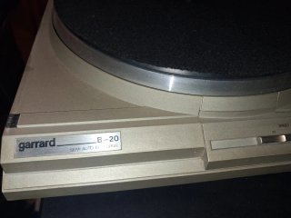 Tocadiscos vintage Garrard B-20 HI-FI completo