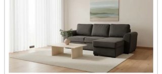 Sofá chaise longue convertible en cama