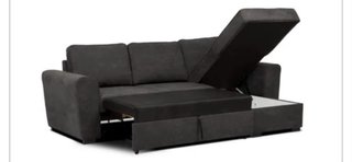 Sofá chaise longue convertible en cama